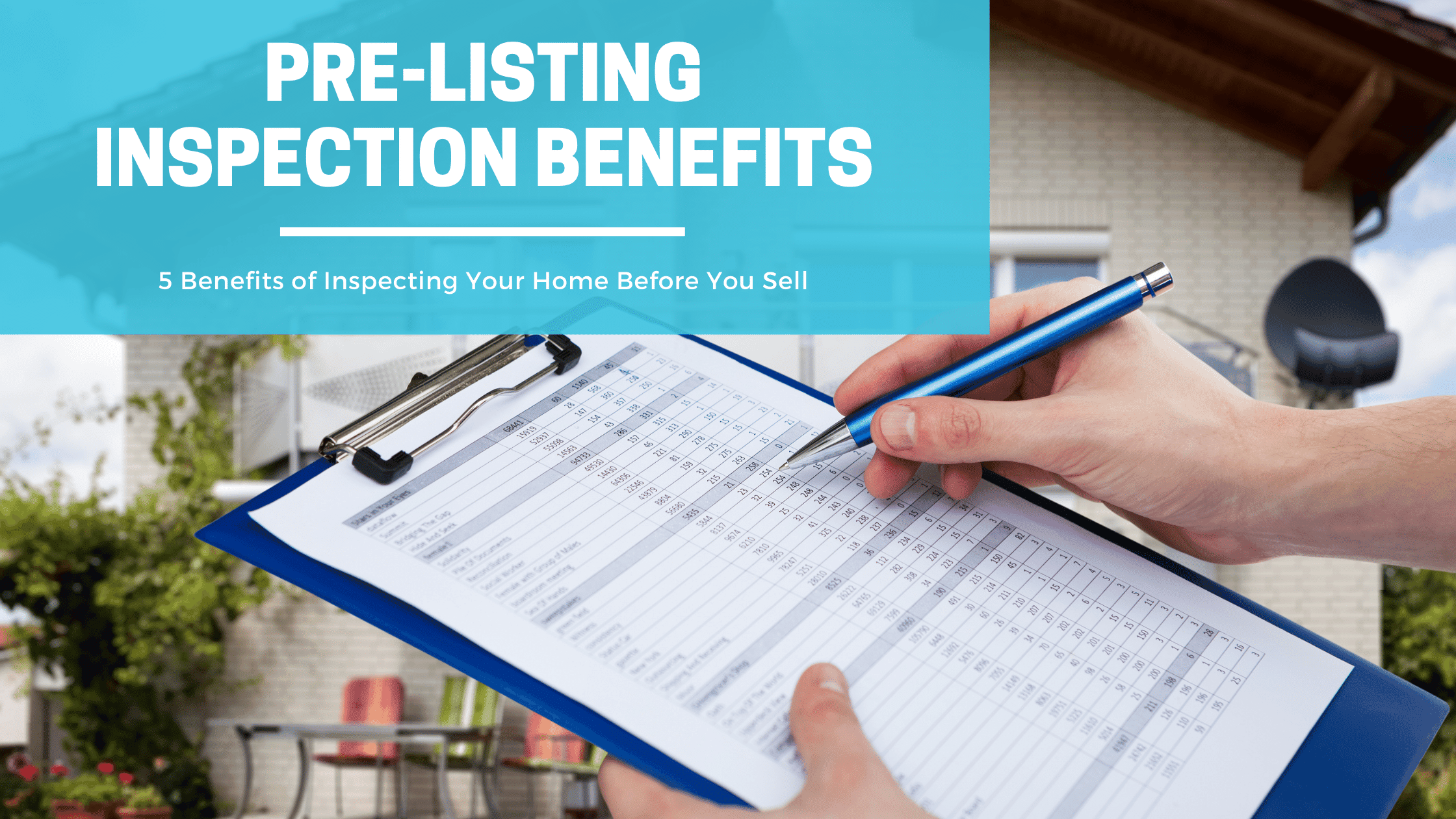 pre-listing inspection benefits for sellers